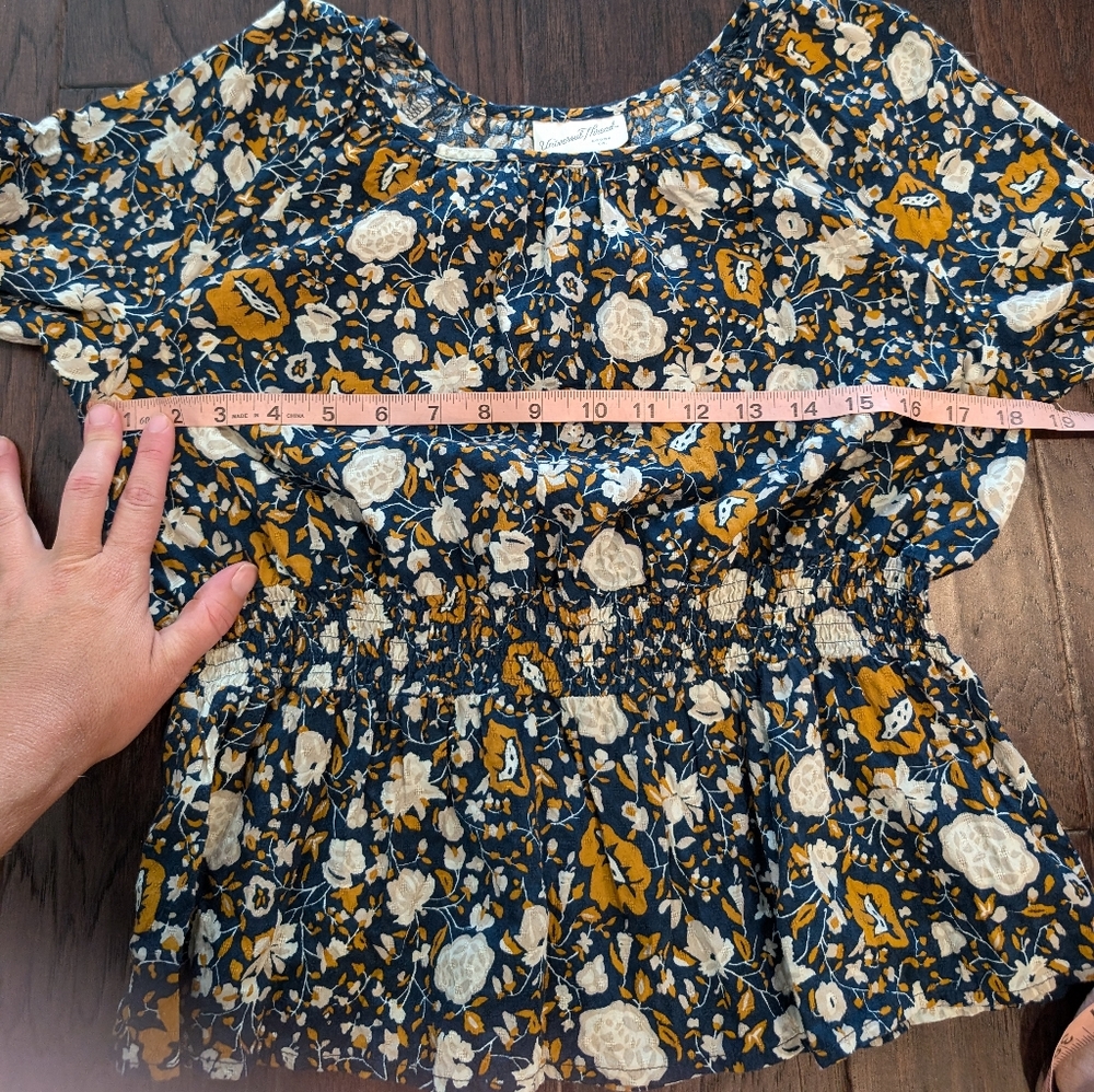 Universal Thread Floral Printed Cinched Waist Lon… - image 8